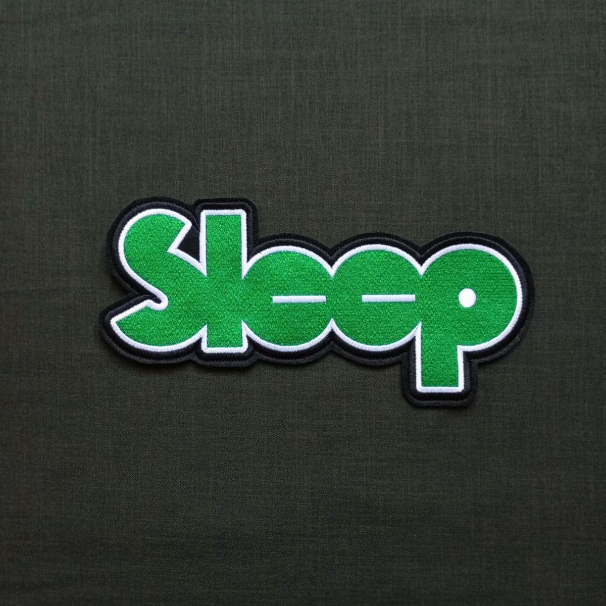 Sleep stoner doom metal band embroidered back patch